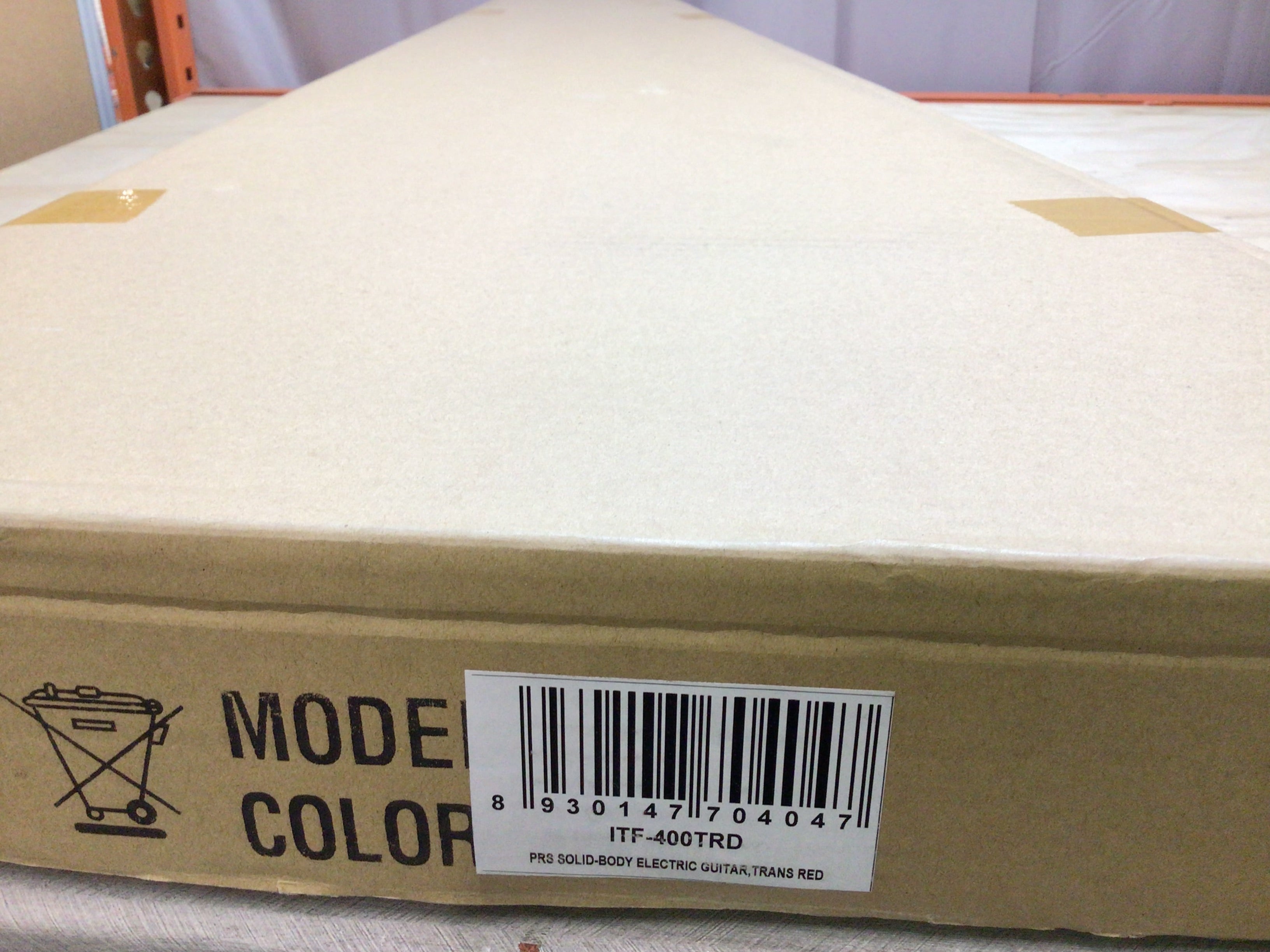 IYV 6 String ITF-400TRD PRS Solid-Body Electric Guitar, Red **NEW UNOPENED** (8108779110638)